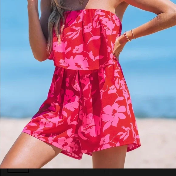 Cupshe floral romper - Picture 3 of 3